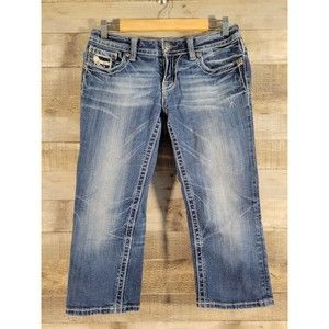 Miss Me Capri Buckle Exclusive Size 28